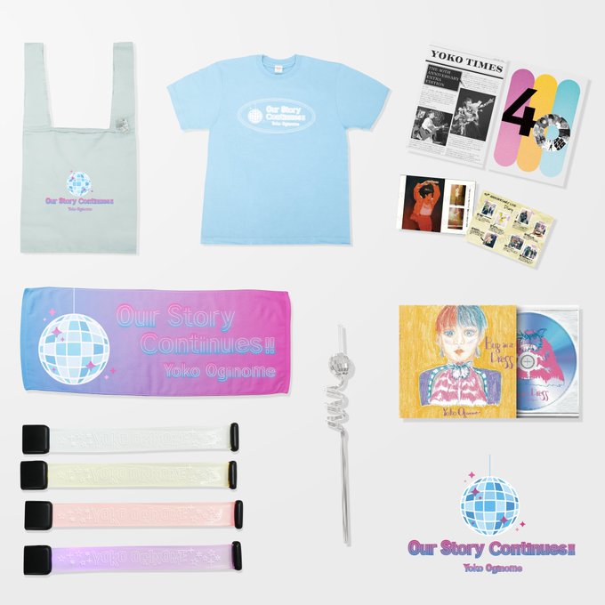 「Yoko Oginome LIVE 2025 “Our Story Continues！”」グッズ販売のご案内